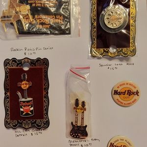 Hard rock cafe pins